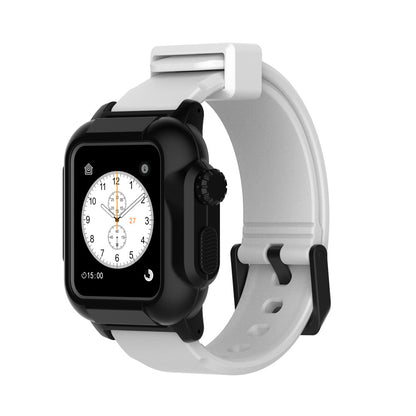 【 iWatch淺水盾】iWatch 全系列 IP68 軍規防摔+使用此潛水殼加上iwatch本身的防水功能，可以加強到20M以上潛水深度