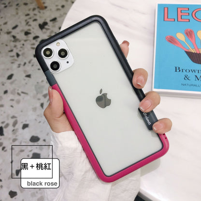 IPHONE【馬卡龍防摔邊框】雙材質厚實保護邊框，馬卡龍8色 / 支援iphone全型號