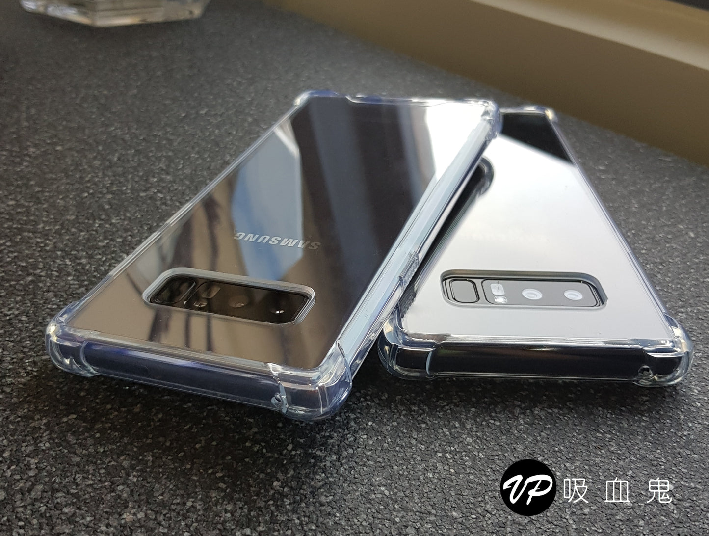 NOTE9/NOTE8 【四角強化防摔殼超值組合】  超強防摔，四角強效防摔殼＋3D內縮滿版玻璃保護貼＋鏡頭保護套