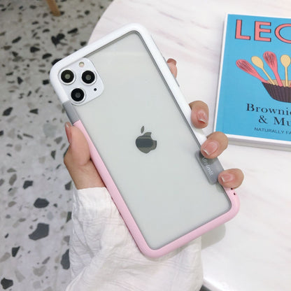 IPHONE【馬卡龍防摔邊框】雙材質厚實保護邊框，馬卡龍8色 / 支援iphone全型號