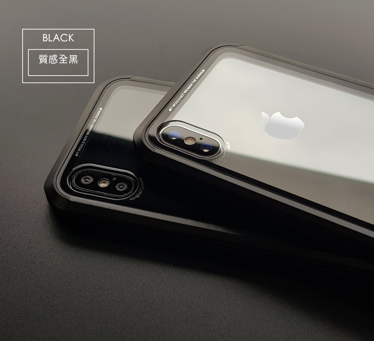 二代鋼盾【超值優惠組合】iPhone X / Xs【鋁合金鋼化玻璃防摔殼】免螺絲雙材質 截斷金屬 訊號無阻