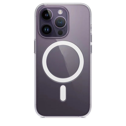 iPhone磁吸透明保護殼 【增加magasafe磁力吸附】支援蘋果全型號